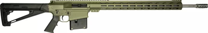 1:8 Stainless Steel Barrel OD Green GLFA GL10 Rifle 6.5 PRC 24"