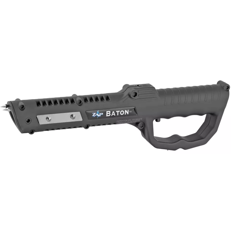 1 Million Volt Black Stun Baton with Light
