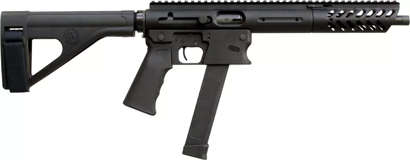 10.25" TB 33RD Black Aero Survival Pistol 9mm with Brace