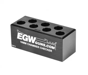 10mm 7-Hole Chamber Checker Case Gauge by EGW