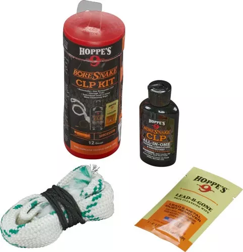 12GA Shotgun Combo with Hoppes Boresnake Cleaning Kit