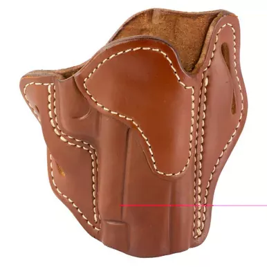 1791 Gunleather BH2.3 Optic Ready | OWB Belt Holster | Fits Optic Ready Large Frame Railed Pistols | Matte Finish | Classic Brown Leather | Right Hand | OR-BH2.3-CBR-R