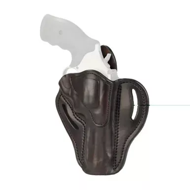 1791 Gunleather Revolver | Size 2 | OWB Belt Holster | Fits K-Frame Sized Revolvers | Vintage Leather | Right Hand | RVH-2-VTG-R