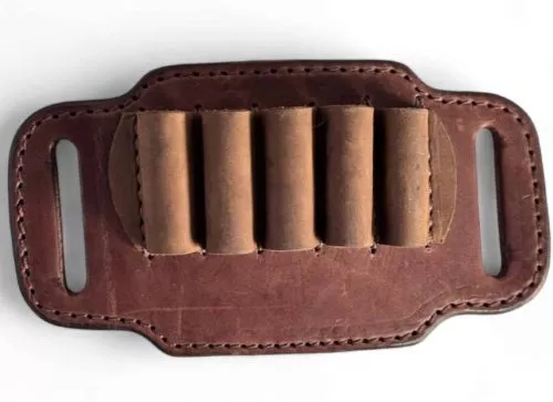 1791 HUNT AMMO BELT SLIDE 12GA – AMBIDEXTRIOUS BROWN