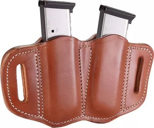 1791 M2.1 DOUBLE MAG CARRIER – FOR SINGLE STACK MAGS BROWN