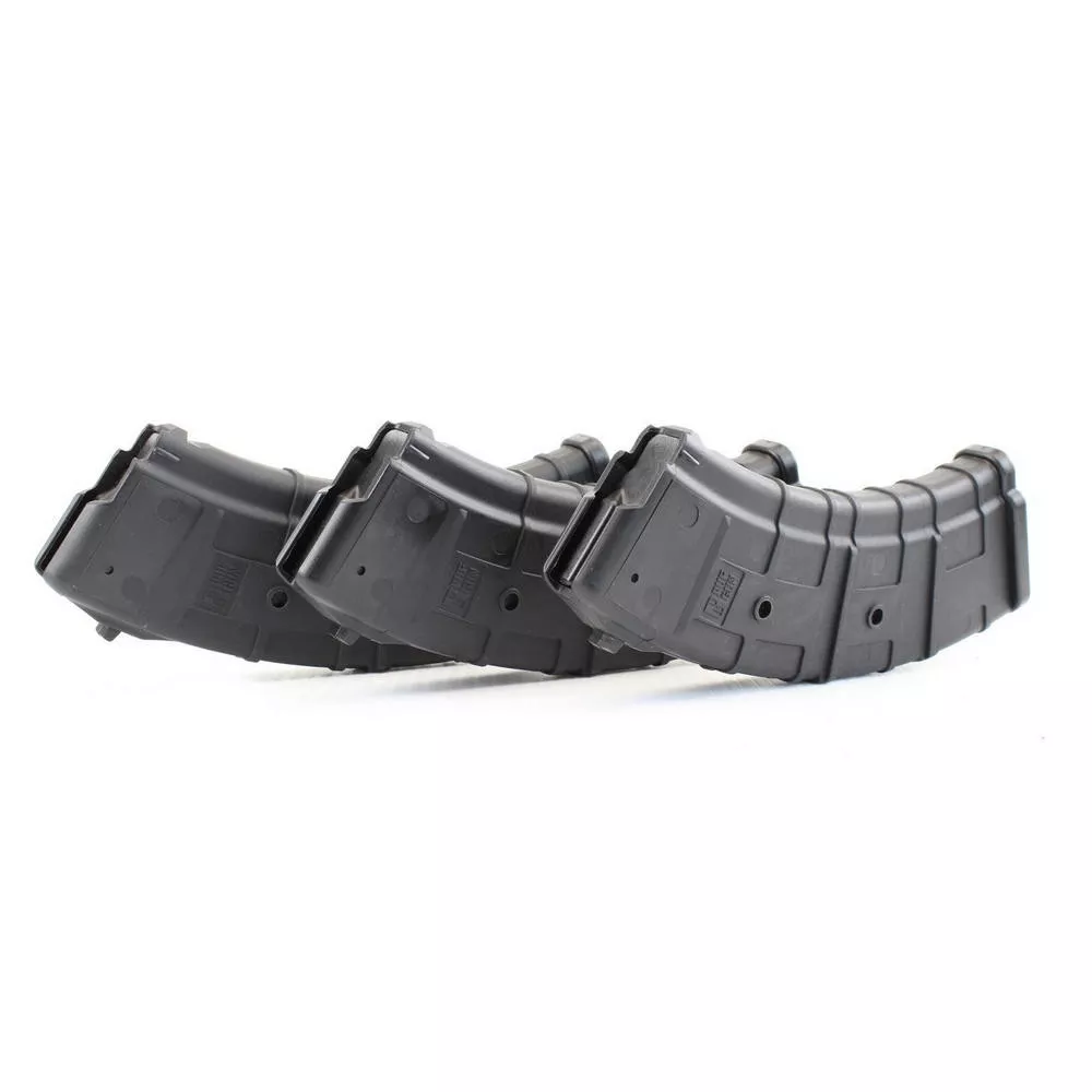 3 Pack PUFGUN Magazine 30Rd 7.62×39 for AK47 Black