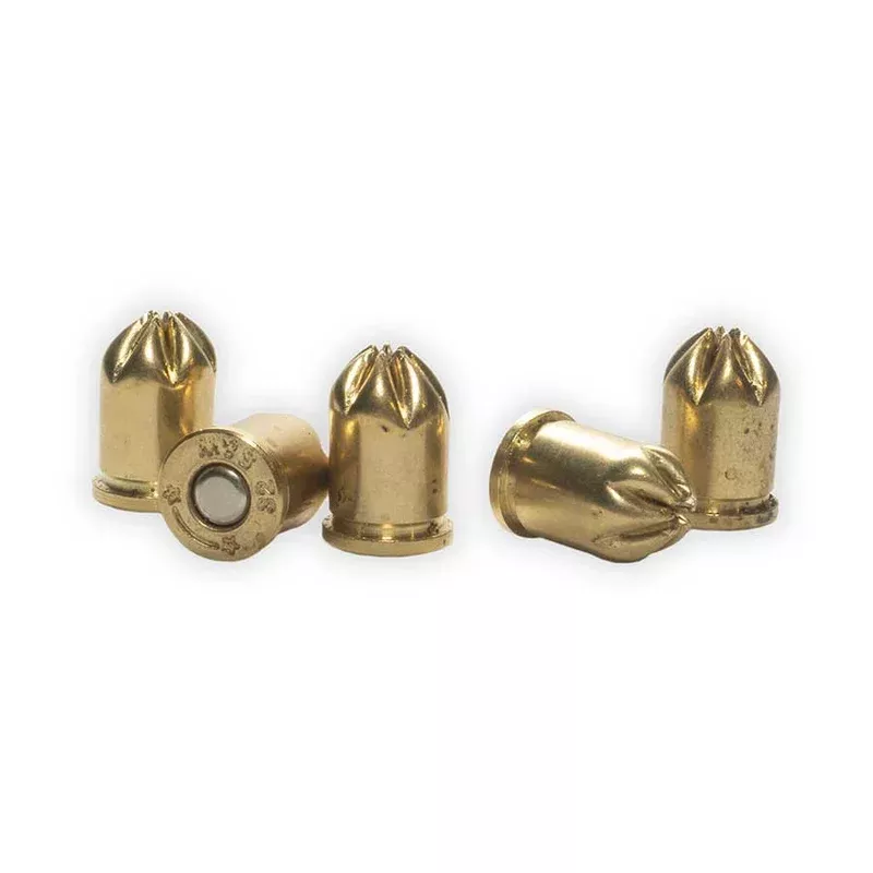 .32 Caliber Brass Blank Ammunition WITH SMOKE | 50 Rounds