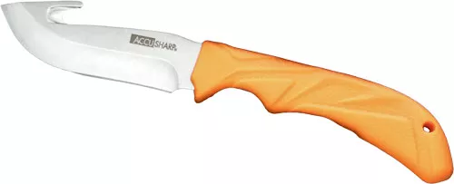 ACCUSHARP GUT-HOOK KNIFE 3.5″ – BLADE NON SLIP GRIP