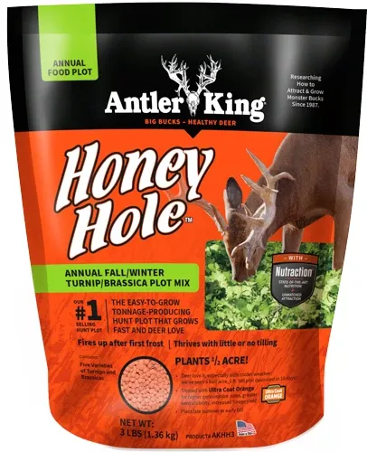 ACRE 3LB FALL ANNUAL ANTLER KING HONEY HOLE 1/2