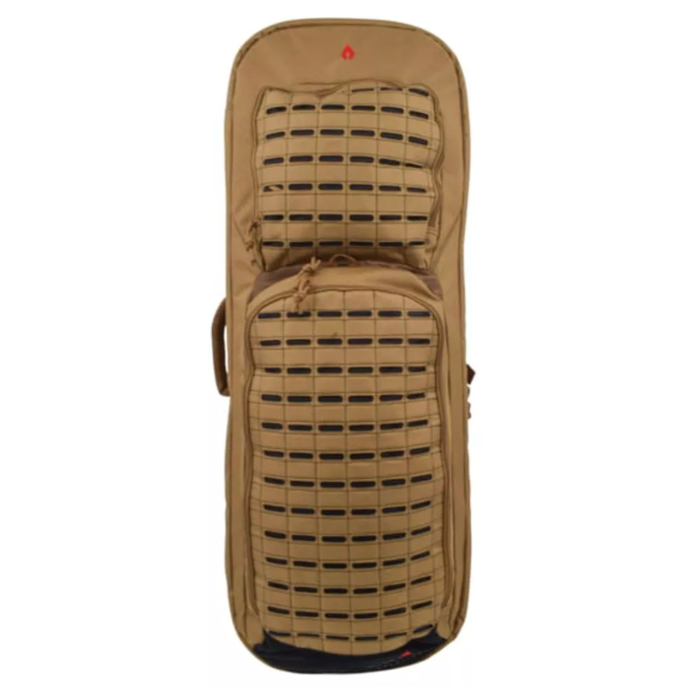 Advance Warrior Solutions Frame 36″ Rifle Case Tan with Backpack Straps