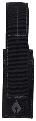 Advance Warrior Solutions PSMPBL Single Mag Pouch Pistol Black 600D PVC Polyester MOLLE