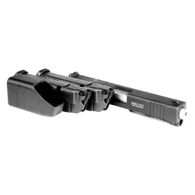 Advantage Arms Conversion Kit | 17-22G3-MOD-CA | 22 LR | 4.49″ Barrel | Fits Glock 17/22 Gen 3 | Optics Ready | Black | Fixed Sights | 10 Rounds | 2 Magazines | California Compliant | AAC17-22G3-MOD-CA