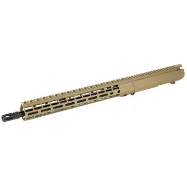 Aero Precision M5 Complete Upper | 308 Winchester | 16″ Barrel | 1:10 Twist | Rifle Length Gas System | ATLAS S-ONE Handguard | Cerakote Finish | Flat Dark Earth | Does Not Include BCG or Carry Handle | APAR538715M22