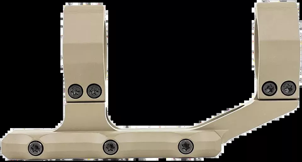 Aero Precision Ultralight Scope Mount/Ring Combo, FDE Cerakote, 1" Tube, AR-15 Picatinny Rail