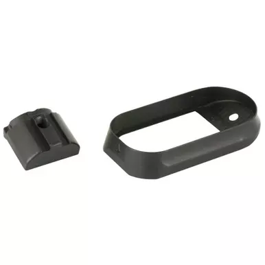 Agency Arms Magwell | Gen 4 Medium Back Strap | For Glock 19 | Black | MW-G19G4-MBS-B