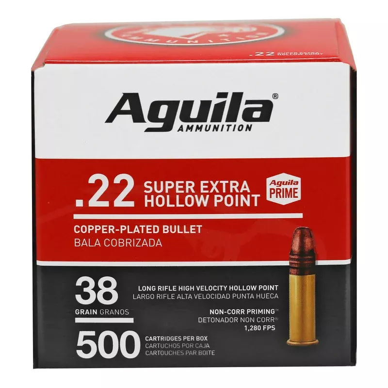 Aguila 22 LR HP 38gr