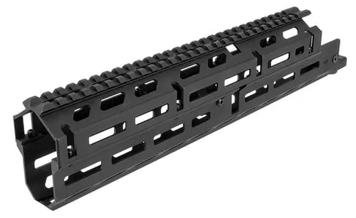 Aim Sports MMAK04 HandguardLong & Drop-in, M-LOK 2-Piece Style Made of 6061-T6 Aluminum with Black Anodized Finish for AK-47