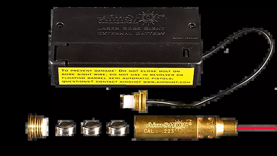 AimShot MBS22320X Modular Bore Sight for .223 Remington with Batteries Included