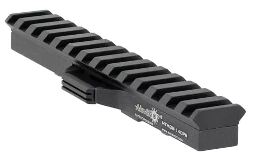 AimShot MTMQR140PR Quick Release M-Lok Adapter Picatinny RailBlack Anodized