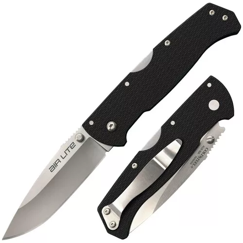 AIR LITE DROP POINT FOLDING KNIFE – DROP POINT, BLACK