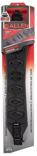 Allen 8421 Big Horn Sling made of Charcoal Gray with Black Accents Silicone Rubber, 20"-39" OAL, Swivels & Adjustable Design for Rifles, Shotguns