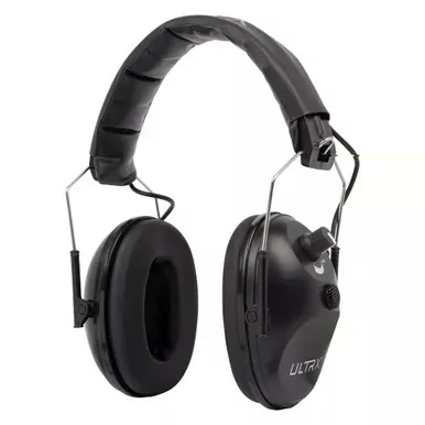 Allen Company ULTRX E-Muff | Electronic Earmuff | NRR 23dB | Black | 4114
