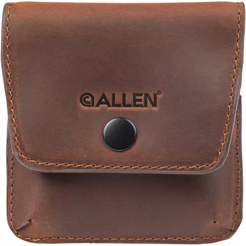 Allen Del FALSErte Belt Loop Cartridge Holder Full Grain Leather Brown