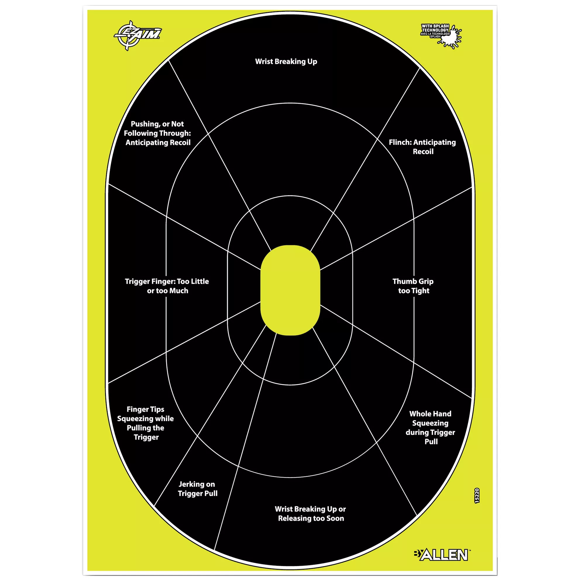 Allen EZ Aim 12 “X18 ” Handgun Trainer