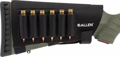 ALLEN MESA NEOPRENE BUTTSTOCK – SHELL HOLDER BLACK