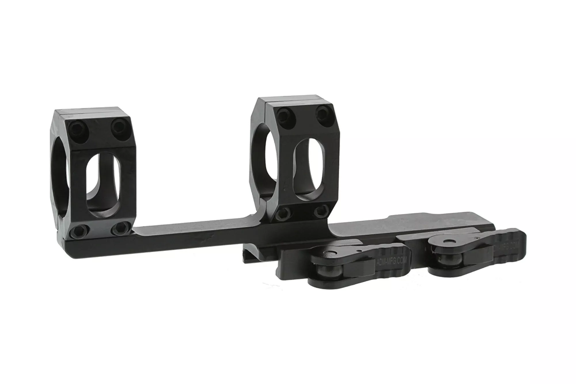 American Defense Recon Extended Quick Detach 30mm Scope Mount Black