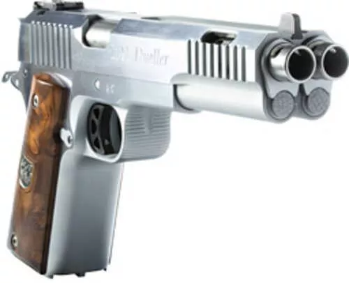 American Precision Prismatic Dueller Pistol 45 ACP 5" Barrels 14Rd Stainless Steel Finish