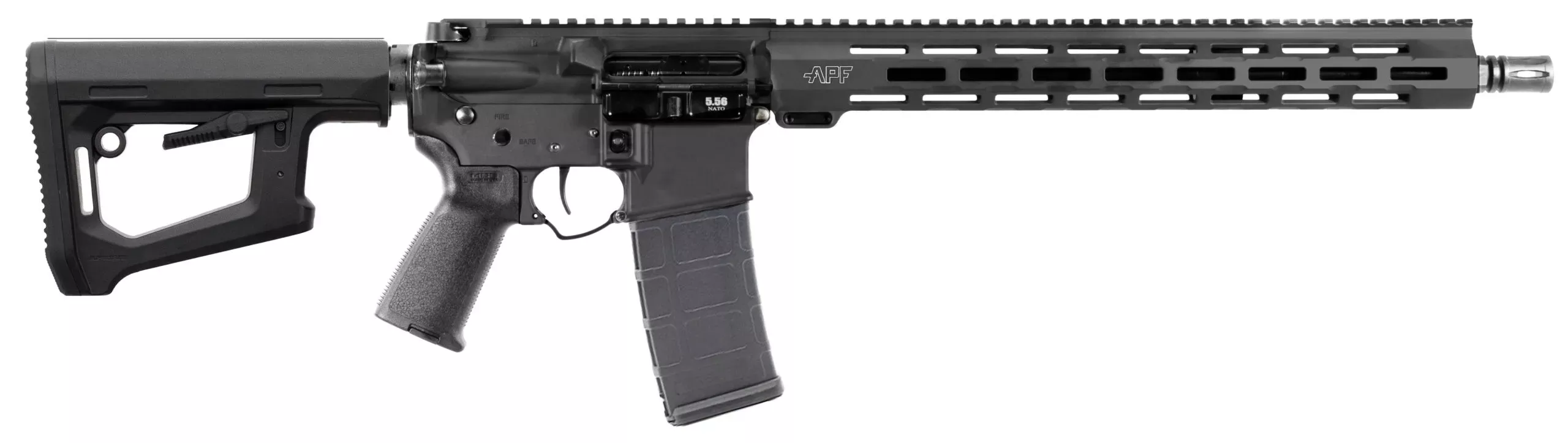 Apf 5.56 NATO Fury 16 BLK Mlok