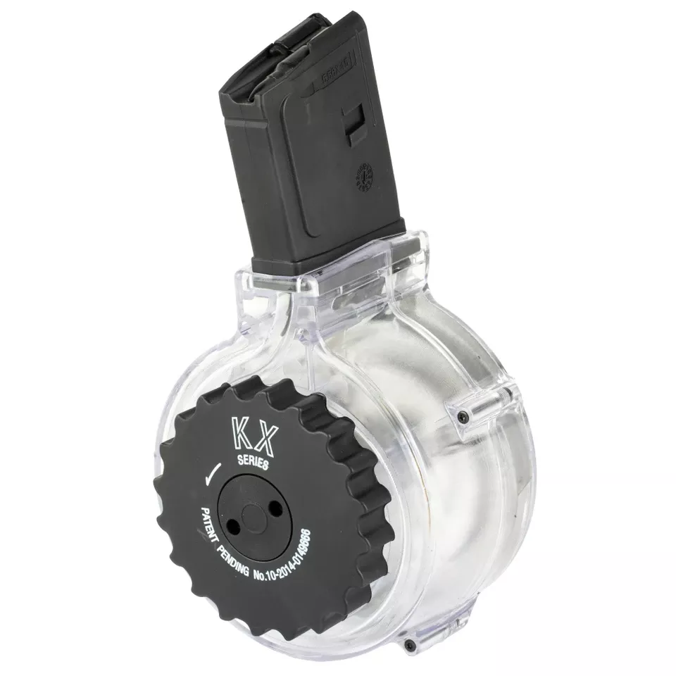 AR-15 5.56 NATO 50-Round Drum Magazine by MAG KCI USA