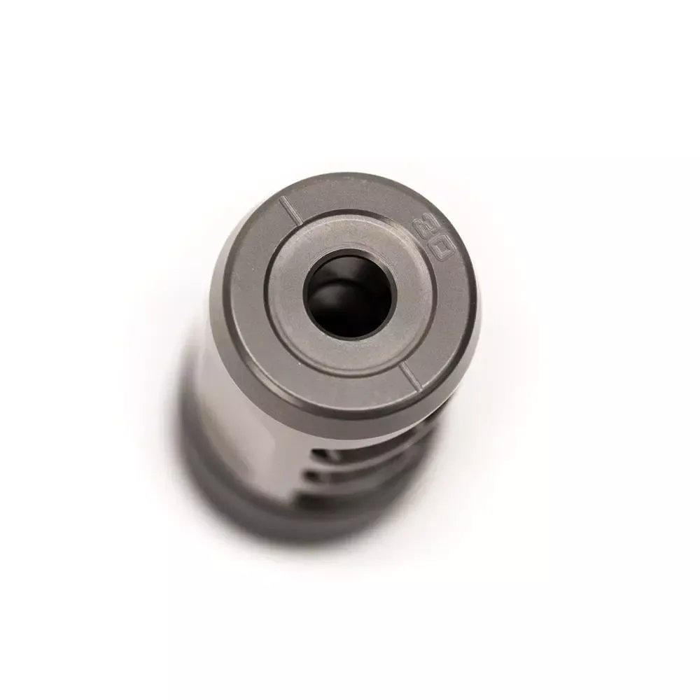 AREA419 Hellfire Titanium Self-Timing Muzzle Brake .30 and Under 5/8X24