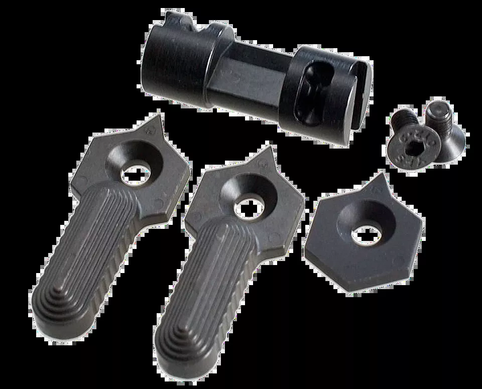 ARHS6090 Hex 3 In 1 Ambidextrous Selector Switch for AR-Platform, Black Steel, 60/90 Degree
