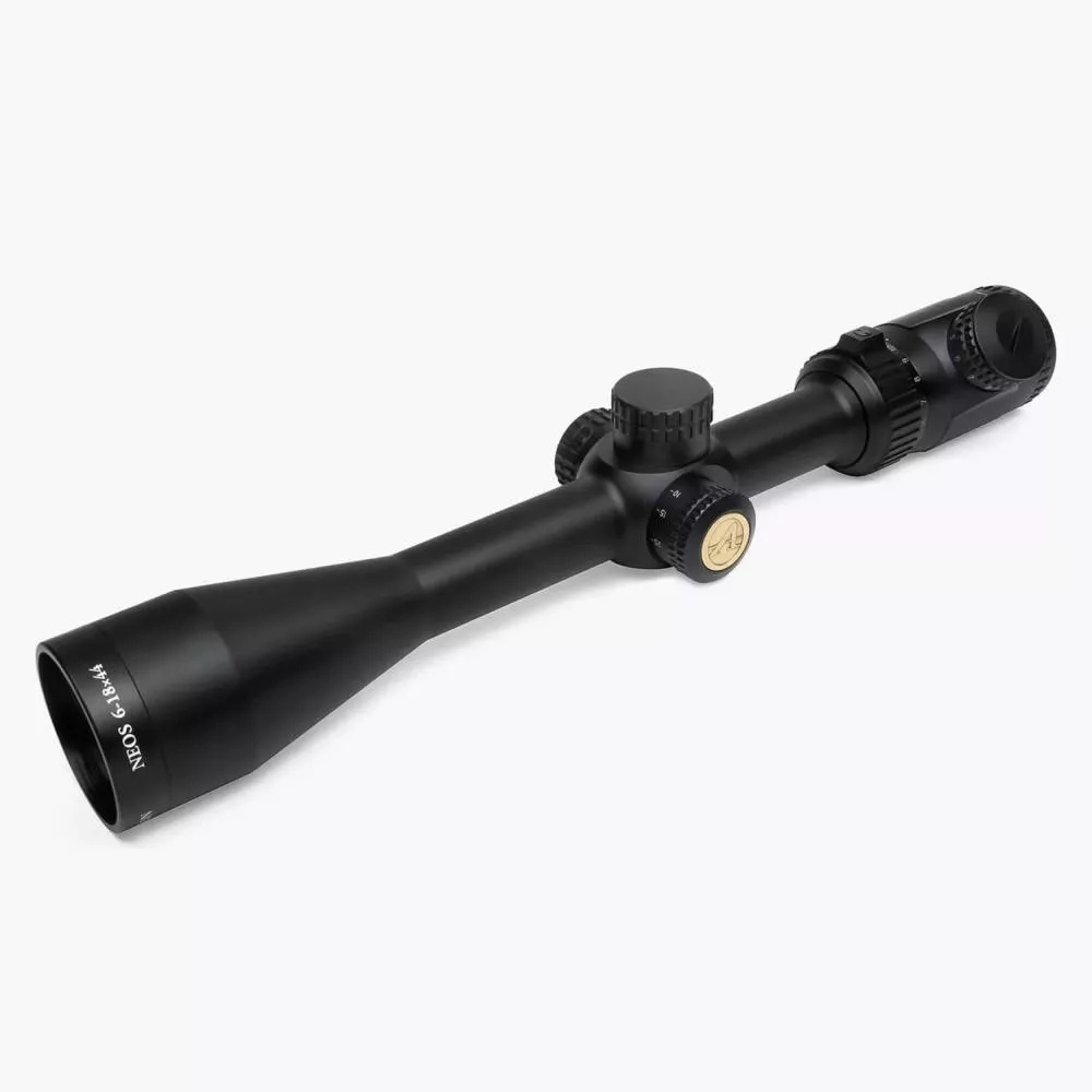 Athlon Neos Rifle Scope 6-18×44 1″ SFP BDC 500 IR MOA Illum Black