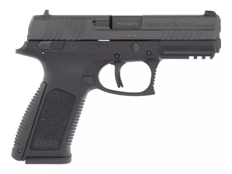 ATI HGA FXS-9 Handgun 9mm Luger 17rd Magazine 4.2″ Barrel Black