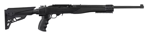 ATI Outdoors B2101216 Strikeforce Rifle Stock Black Synthetic 6 Position Left Side Folding Adjustable TactLite for Ruger 10/22