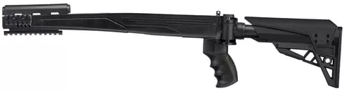 ATI Outdoors B2101232 StrikeforceBlack Synthetic Chassis with Fully Adjustable Folding Stock, X-1 Style Grip, Fits SKS