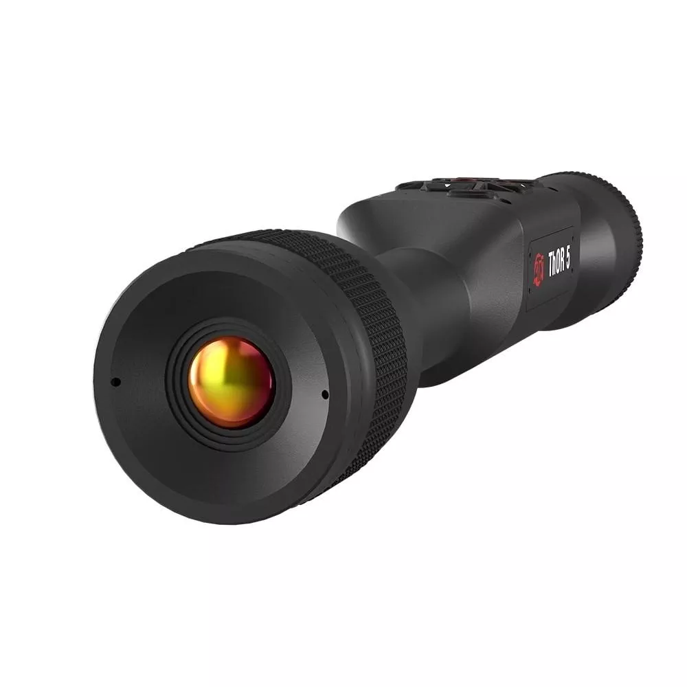 ATN Thor 5 Thermal Rifle Scope 3-12x 320×240 12 micron Smart HD Black