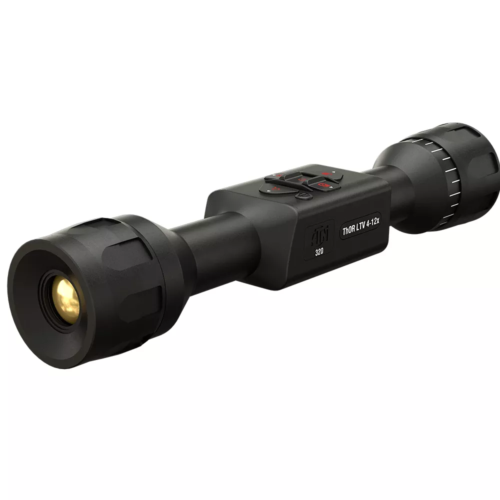 ATN ThOR LTV 4-12x 320×240 12 micron Ultra Lite Thermal Rifle Scope w/ Video Recording