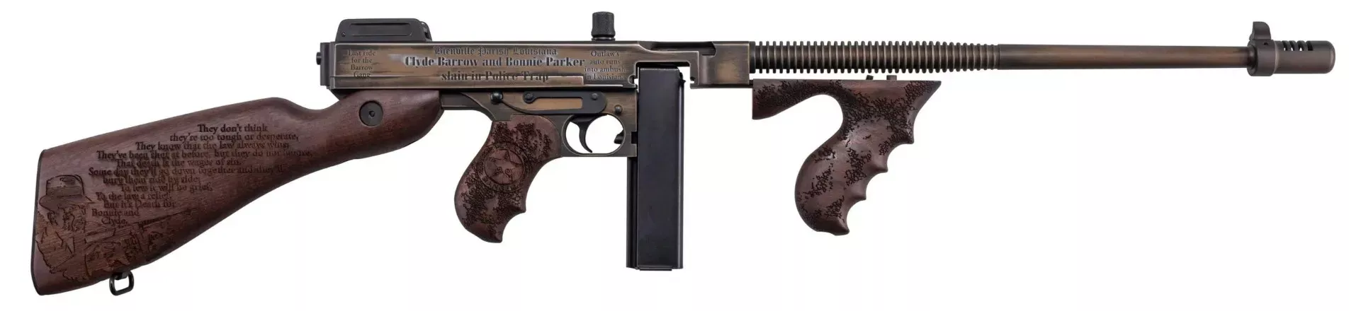 Auto-ordnance – Thompson Bonnie&clyde 1927A1 45 ACP 50RD