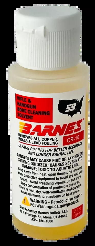Barnes Bullets CR-10 Bore Cleaner 2 oz Squeeze Bottle - Model 30756
