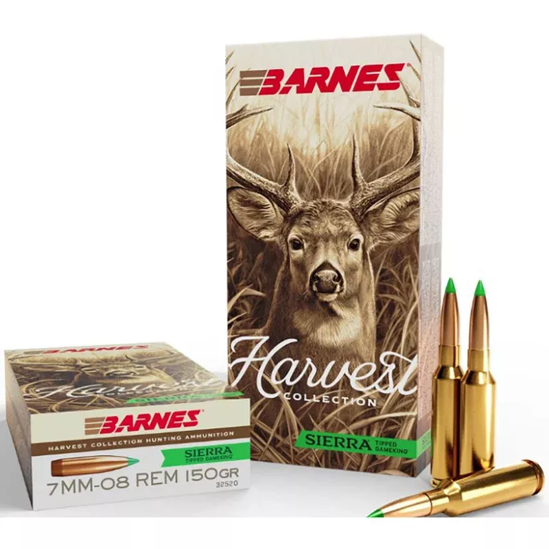BARNES BULLETS – Harvest 7mm-08 Rem 150gr Sierra TGK Polymer Tip 20/Box Quantity Discount PriceAdd To Favorite