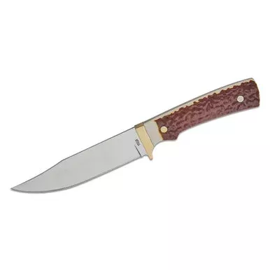 Battenfeld Knives 190UH Fixed Blade Knife 5.25 Inch Clip Point Staglon Handle