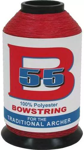 BCY B55 Bowstring Material Red 1/4 lb. Model: