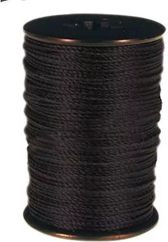 BCY FALSEck Point Tying Thread Black 75 yd.