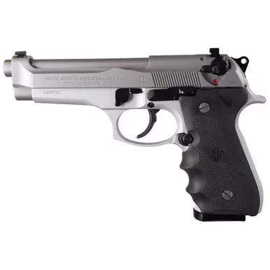 Beretta 92FS Brigadier 9mm Luger Pistol 4.9″ Barrel 10+1 Round Stainless Steel Frame