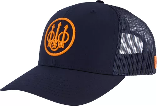 BERETTA CAP STRAIGHTPULL TRCKR – CIRCLE PATCH MESH BACK NAVY