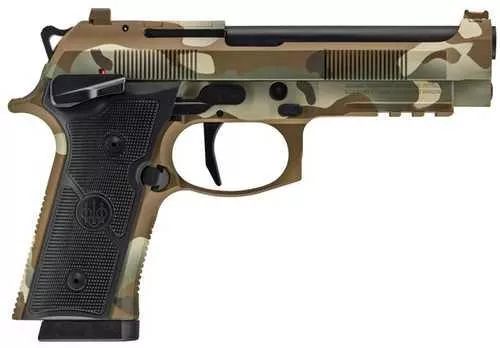 Berettta 92Xi Combat Series Pistol 9mm Luger 4.7" Barrel 10Rd MultiCam Finish